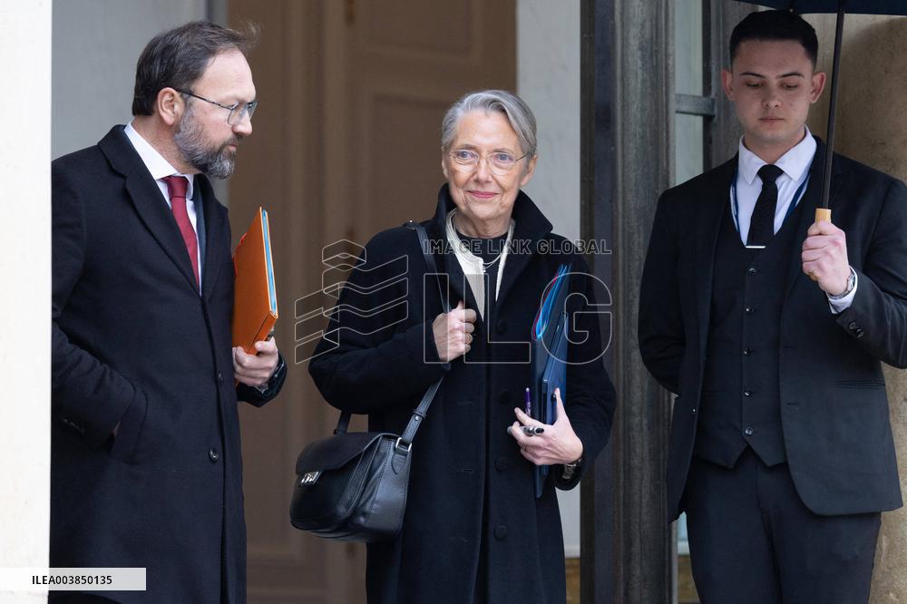 Weekly Cabinet Meeting - Paris