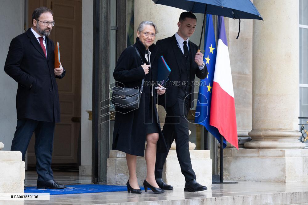 Weekly Cabinet Meeting - Paris