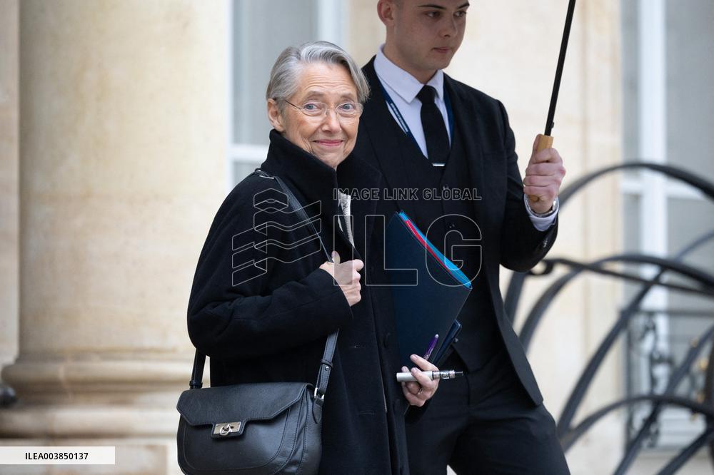 Weekly Cabinet Meeting - Paris