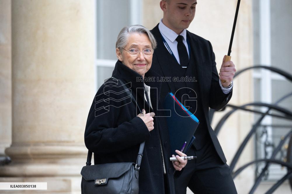 Weekly Cabinet Meeting - Paris