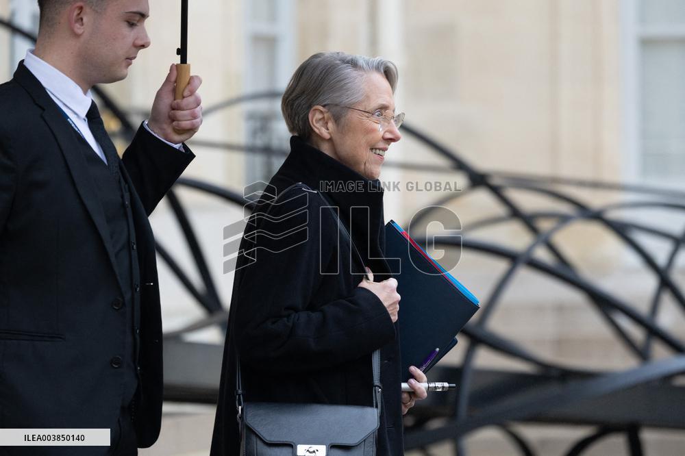 Weekly Cabinet Meeting - Paris