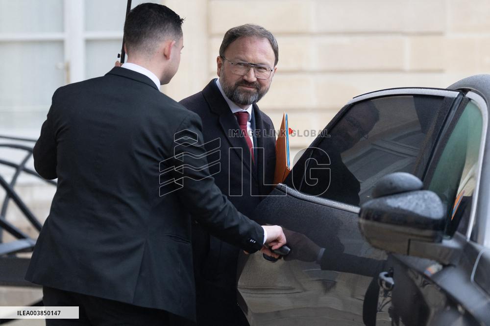 Weekly Cabinet Meeting - Paris
