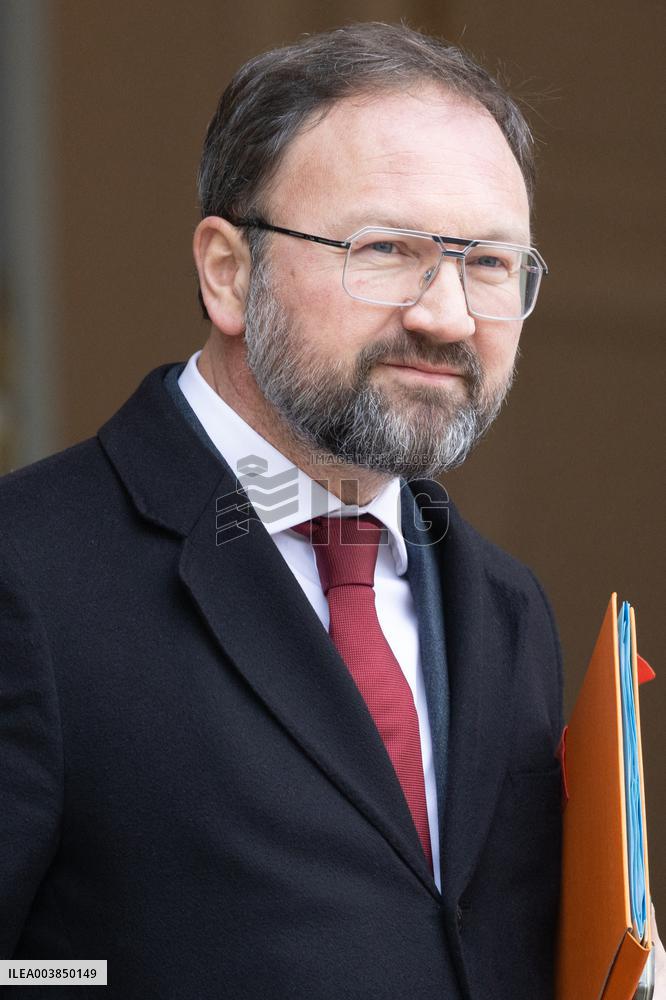 Weekly Cabinet Meeting - Paris