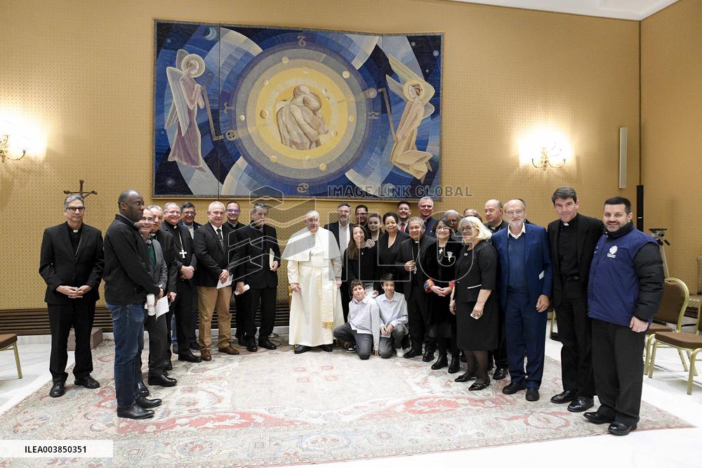 Pope Francis meets the Caritas’ directors of Latin America and Caribbean In Vatican