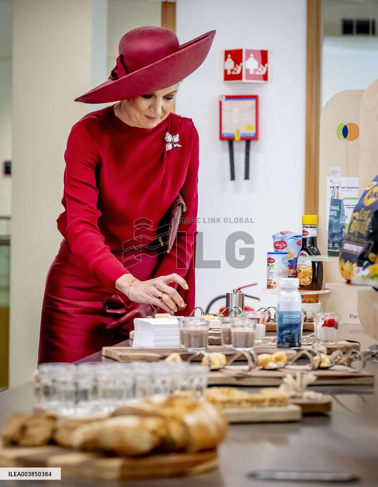 Queen Maxima Visits Royal Cosun - Netherlands