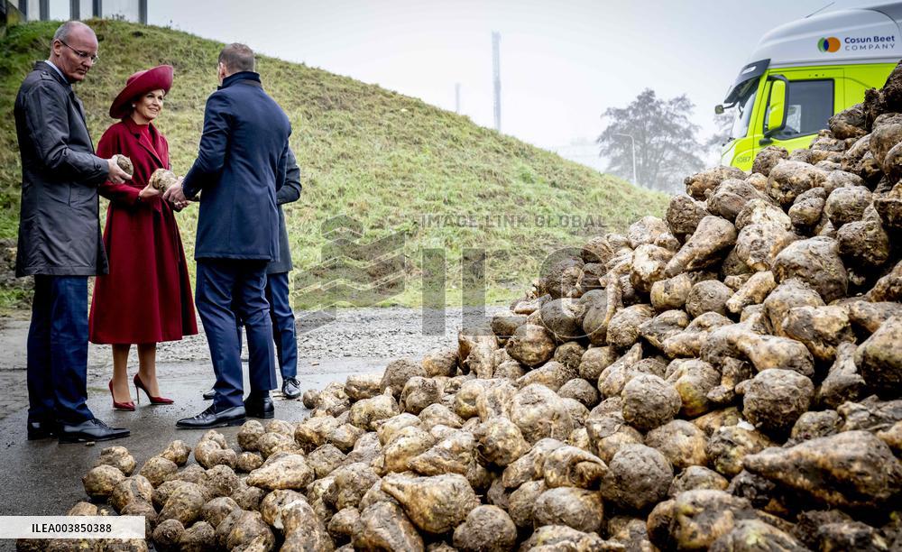 Queen Maxima Visits Royal Cosun - Netherlands