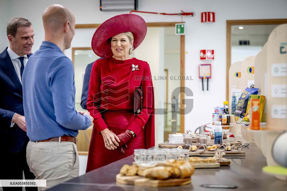 Queen Maxima Visits Royal Cosun - Netherlands