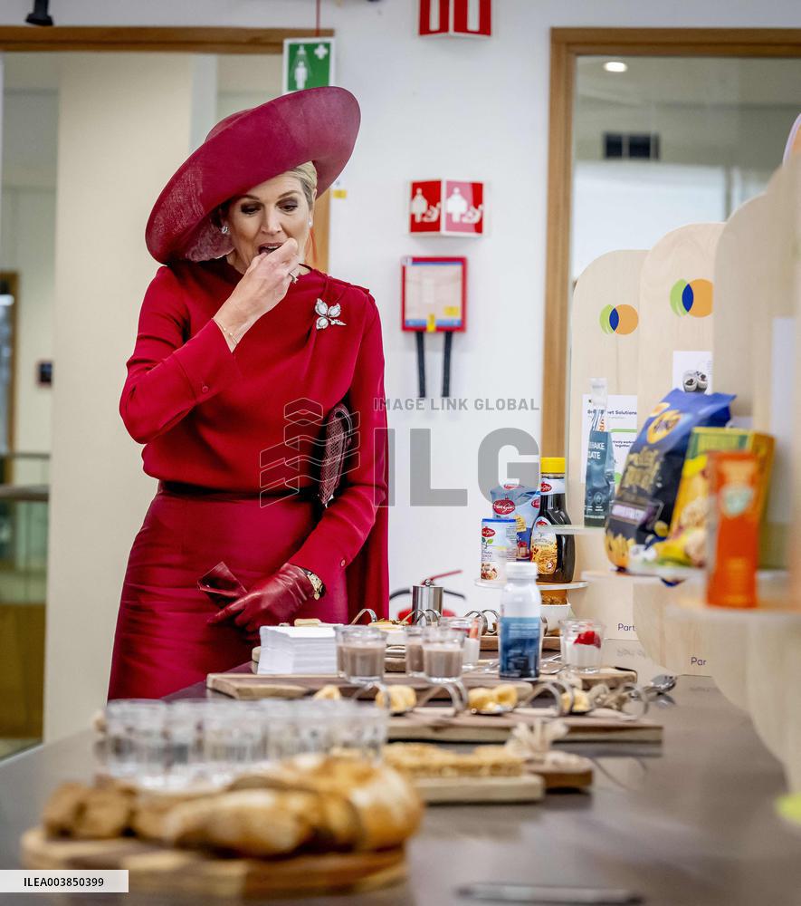 Queen Maxima Visits Royal Cosun - Netherlands