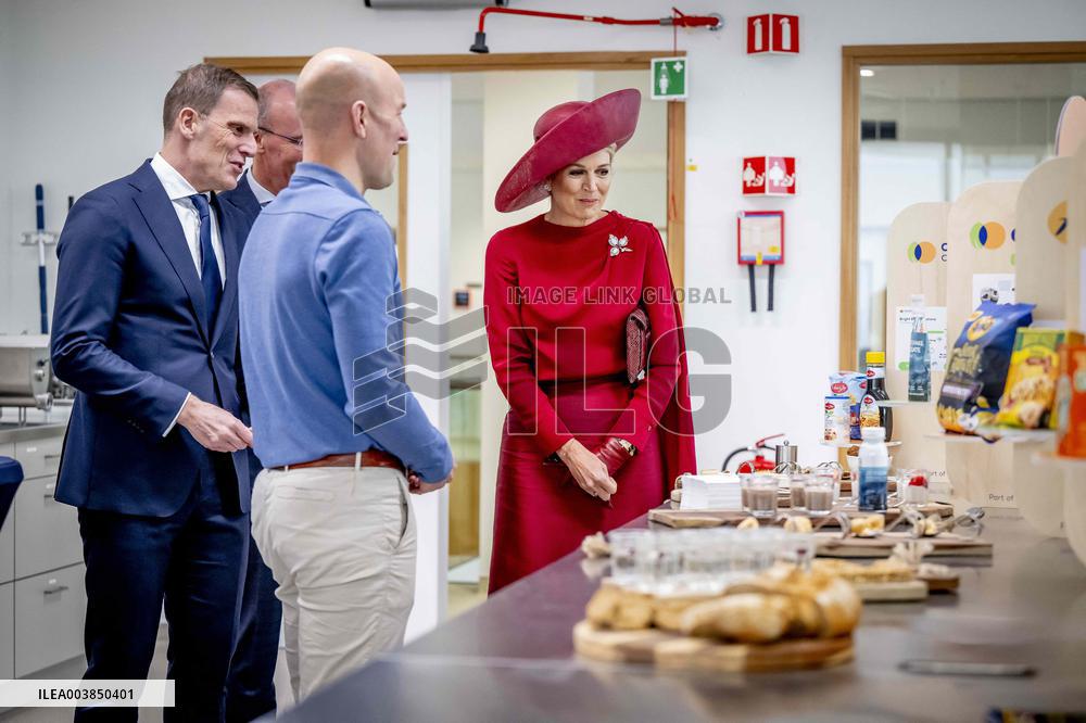 Queen Maxima Visits Royal Cosun - Netherlands