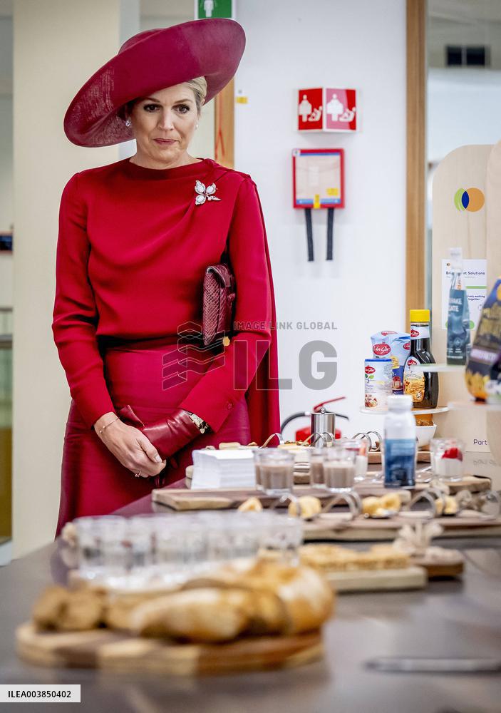 Queen Maxima Visits Royal Cosun - Netherlands