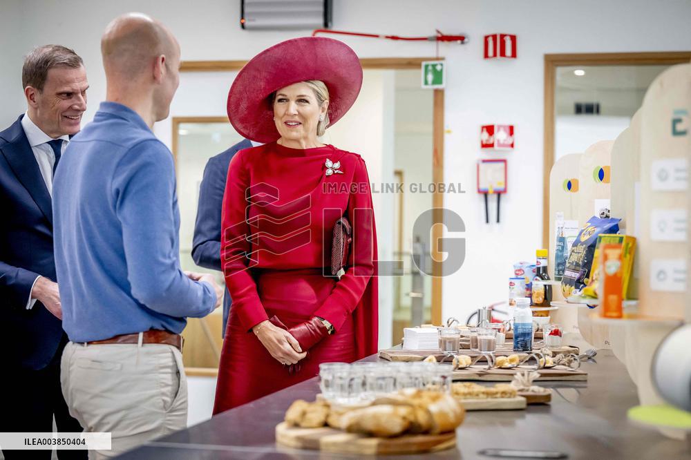 Queen Maxima Visits Royal Cosun - Netherlands
