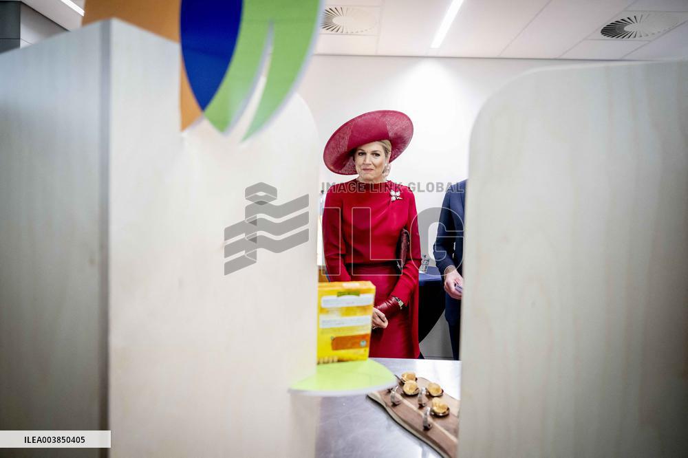 Queen Maxima Visits Royal Cosun - Netherlands