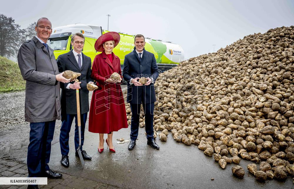 Queen Maxima Visits Royal Cosun - Netherlands