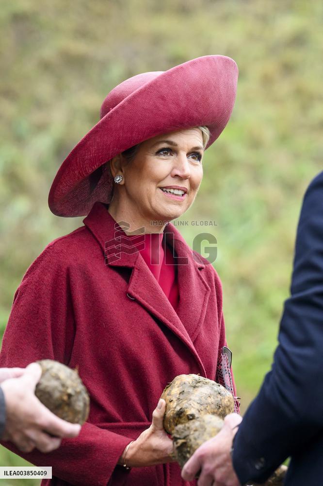 Queen Maxima Visits Royal Cosun - Netherlands