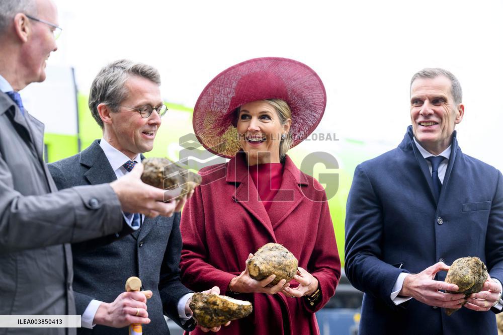 Queen Maxima Visits Royal Cosun - Netherlands