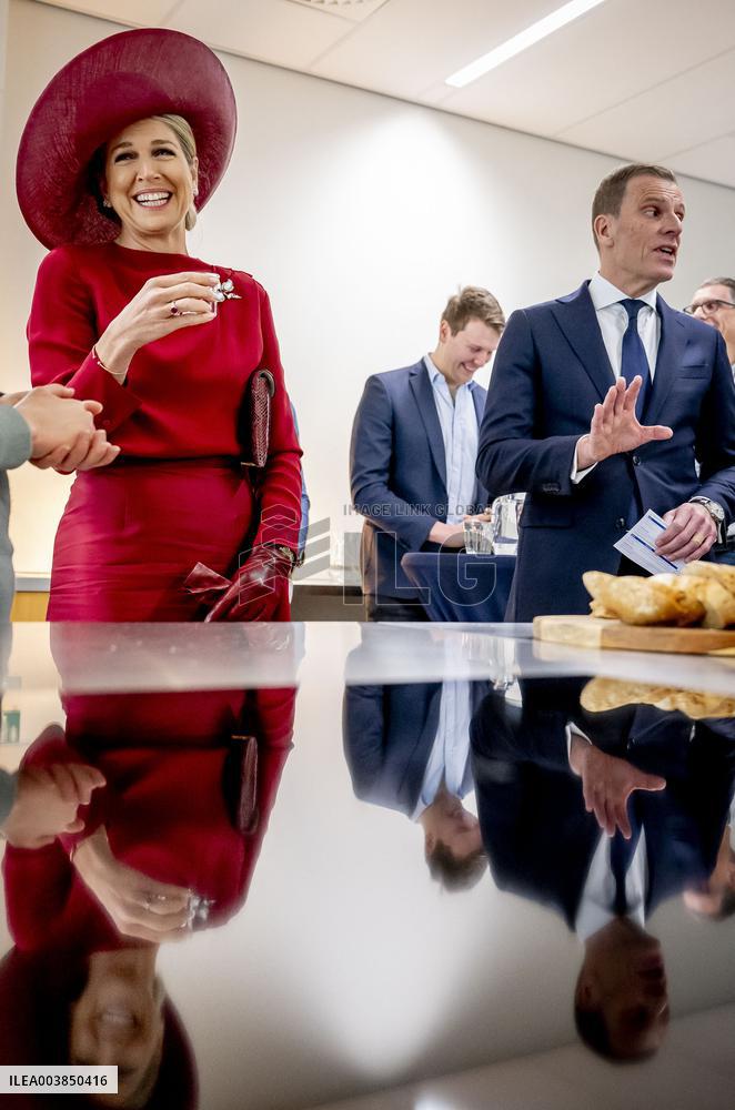 Queen Maxima Visits Royal Cosun - Netherlands