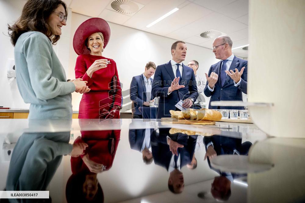 Queen Maxima Visits Royal Cosun - Netherlands