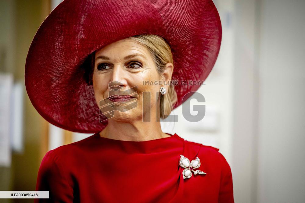 Queen Maxima Visits Royal Cosun - Netherlands