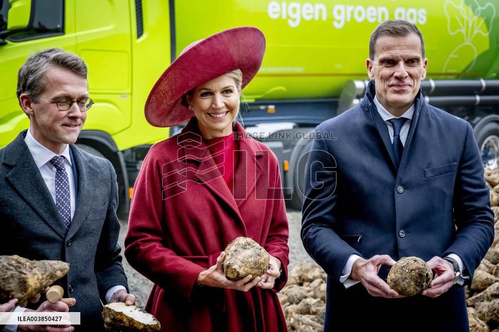 Queen Maxima Visits Royal Cosun - Netherlands