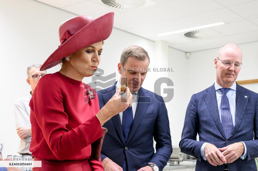 Queen Maxima Visits Royal Cosun - The Netherlands