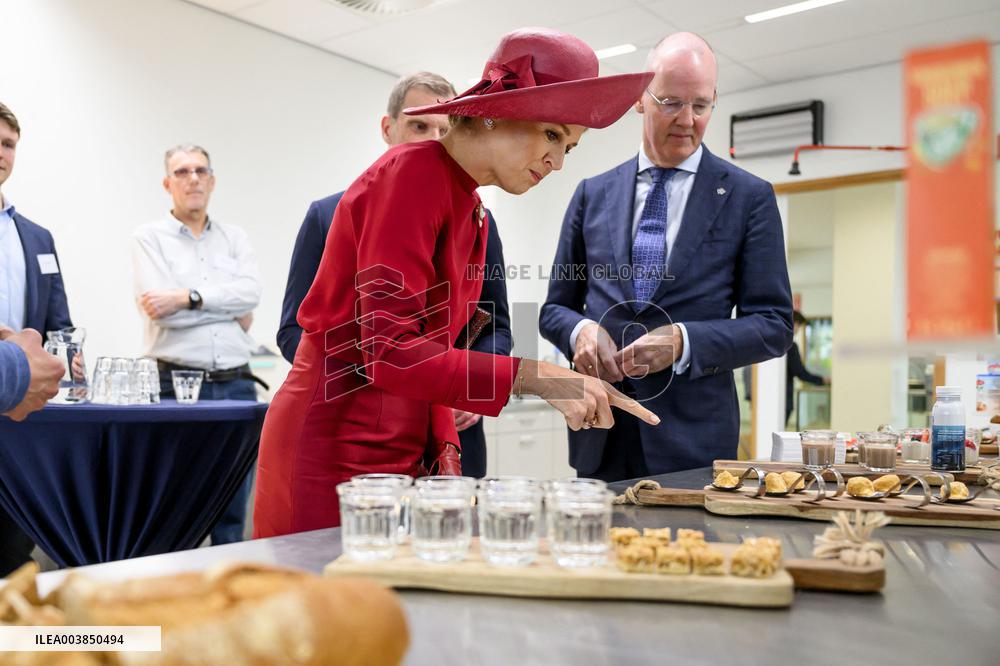 Queen Maxima Visits Royal Cosun - The Netherlands
