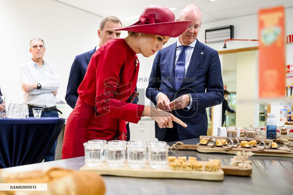Queen Maxima Visits Royal Cosun - The Netherlands