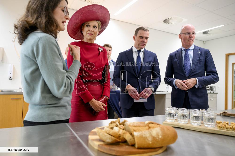 Queen Maxima Visits Royal Cosun - The Netherlands