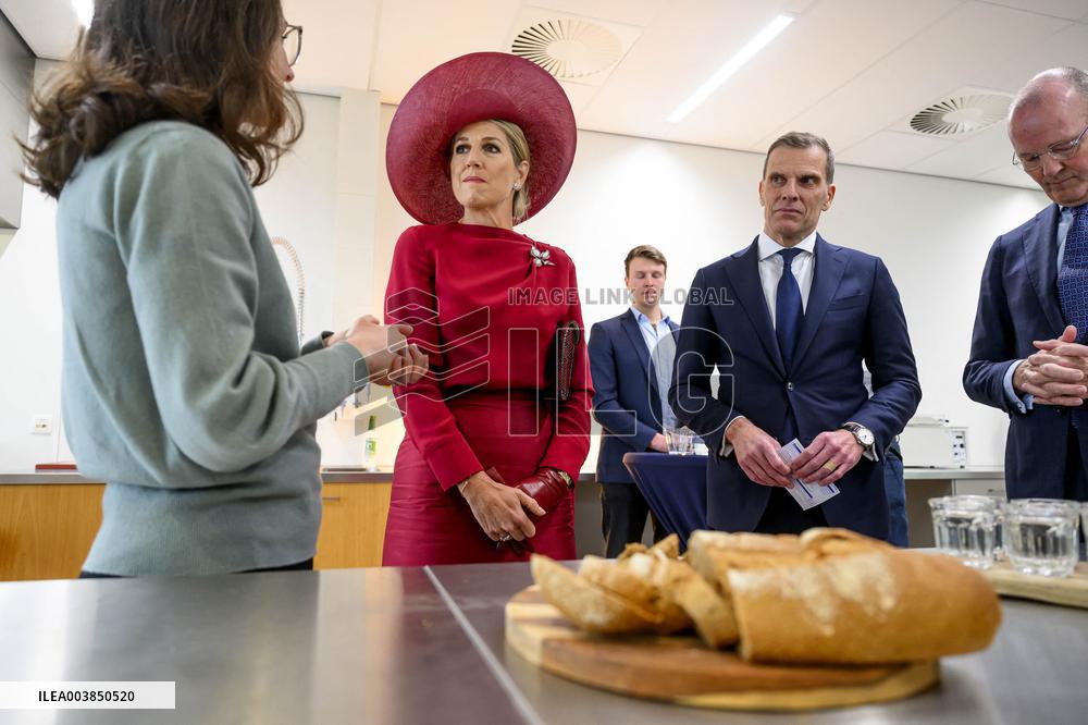 Queen Maxima Visits Royal Cosun - The Netherlands