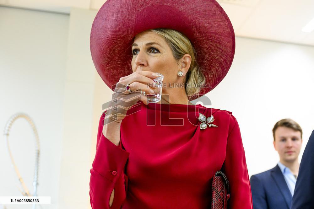 Queen Maxima Visits Royal Cosun - The Netherlands