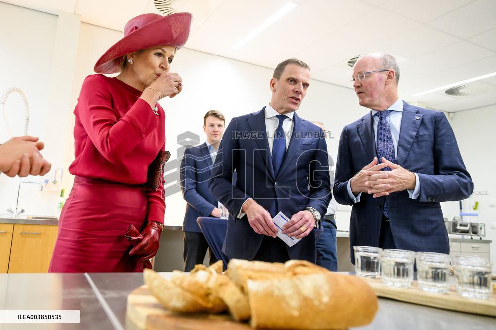 Queen Maxima Visits Royal Cosun - The Netherlands