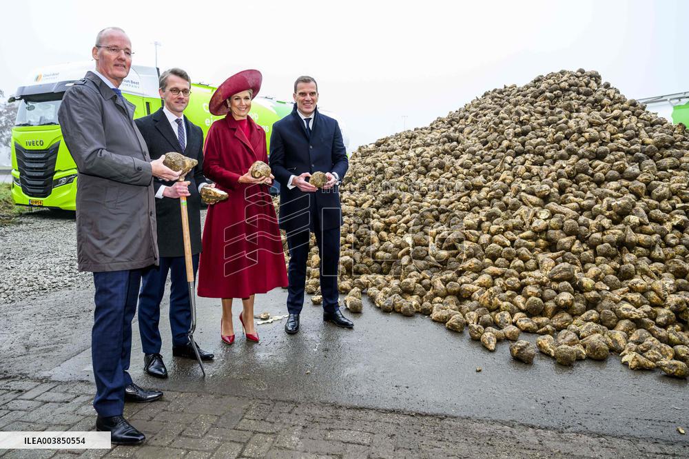 Queen Maxima Visits Royal Cosun - The Netherlands