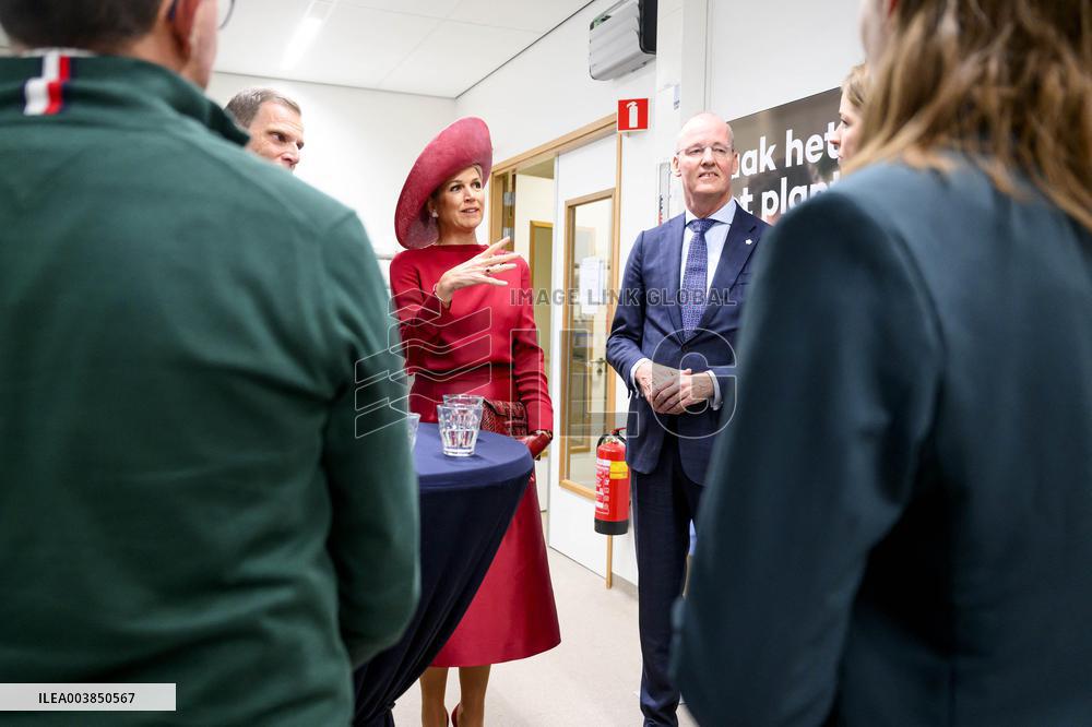 Queen Maxima Visits Royal Cosun - The Netherlands