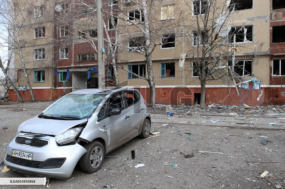 Russian strike on Kramatorsk