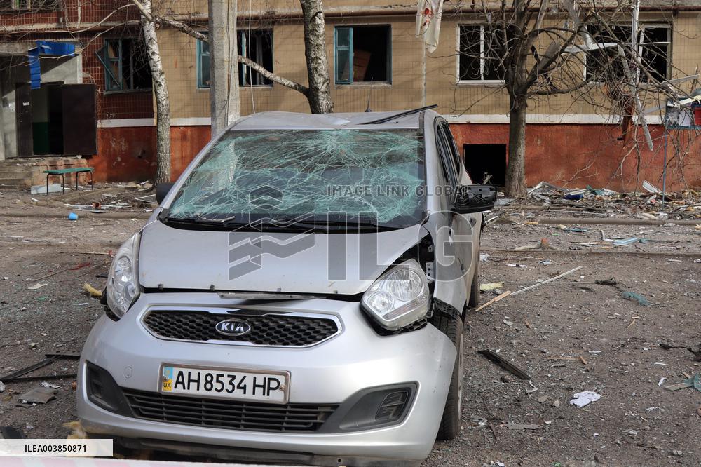 Russian strike on Kramatorsk