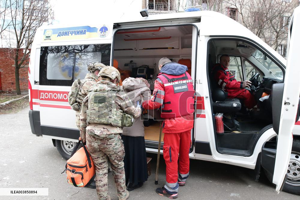 Russian strike on Kramatorsk