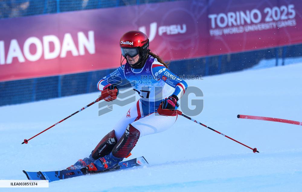 FISU World University Games - French team At Womens Alpine Combined