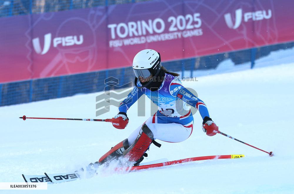 FISU World University Games - French team At Womens Alpine Combined