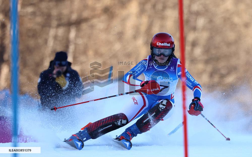 FISU World University Games - French team At Womens Alpine Combined