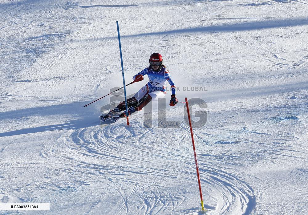 FISU World University Games - French team At Womens Alpine Combined