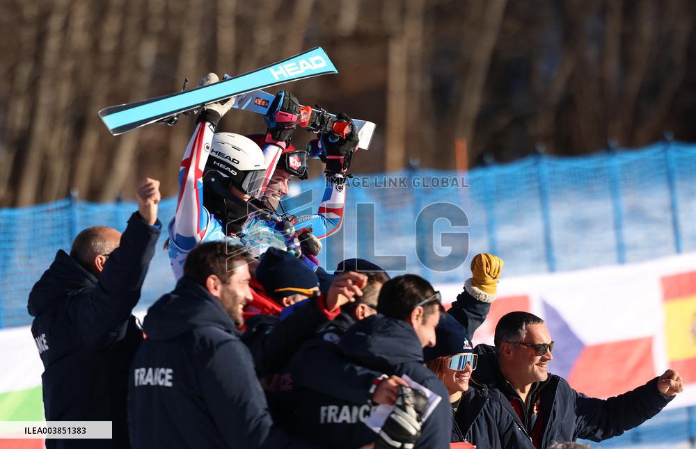 FISU World University Games - French team At Womens Alpine Combined
