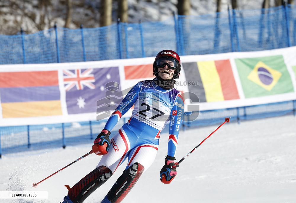FISU World University Games - French team At Womens Alpine Combined