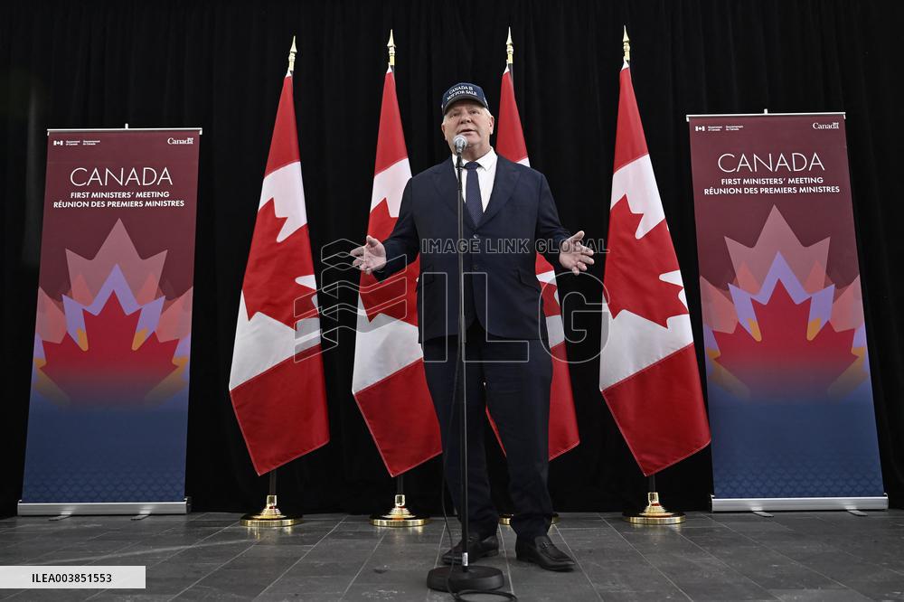 Canada’s premiers Are Meeting with Trudeau and Ford - Ottawa