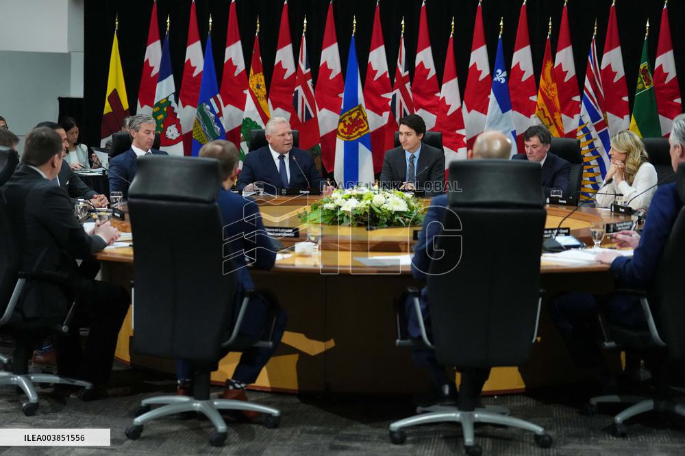 Canada’s premiers Are Meeting with Trudeau and Ford - Ottawa