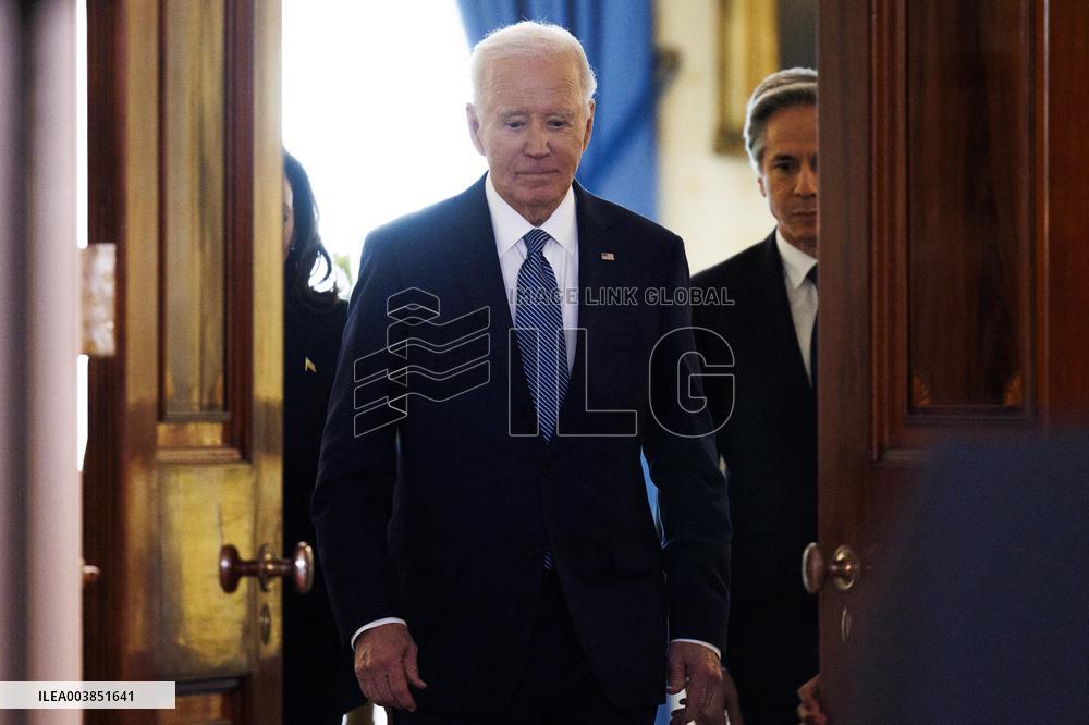 DC: President Biden Gives Remarks on Israel/Hamas Ceasefire Deal