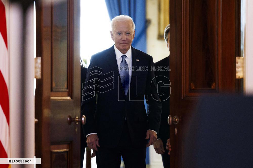 DC: President Biden Gives Remarks on Israel/Hamas Ceasefire Deal