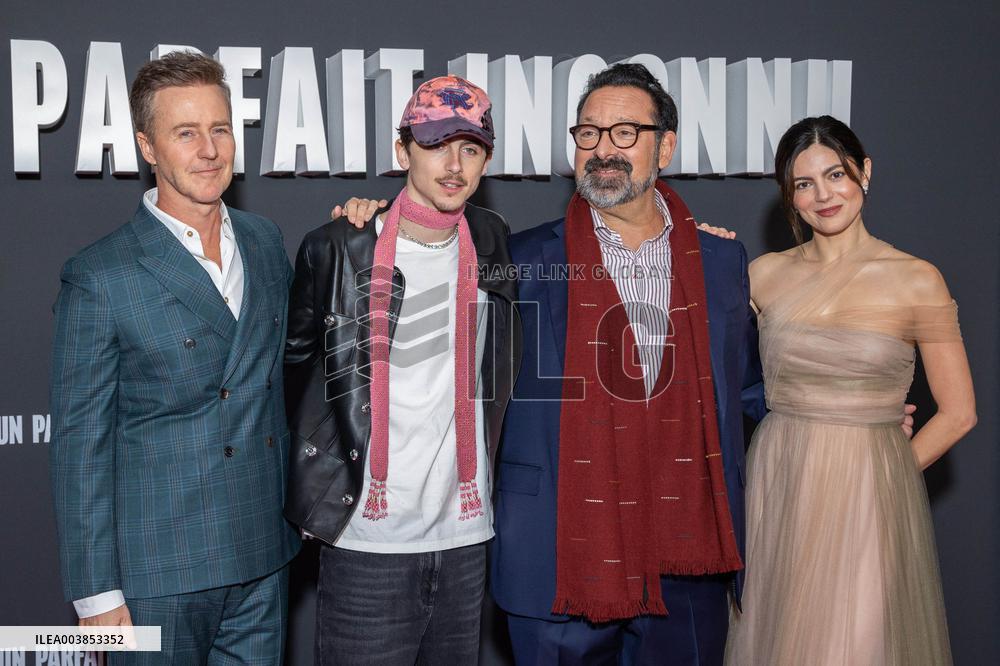 Un Parfait Inconnu - A Complete Unknown Paris Film Premiere