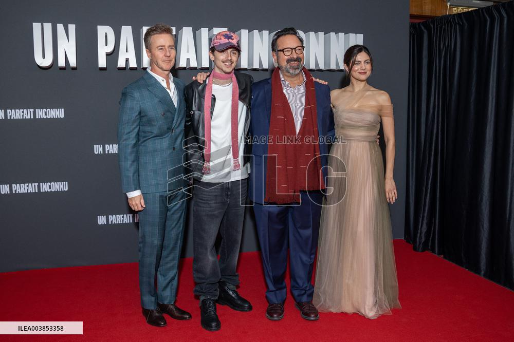 Un Parfait Inconnu - A Complete Unknown Paris Film Premiere