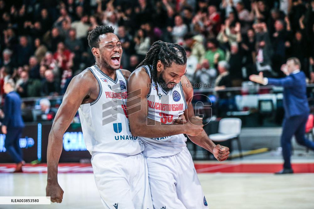 BASKET - Champions League - Pallacanestro Reggiana vs Telekom Baskets Bonn