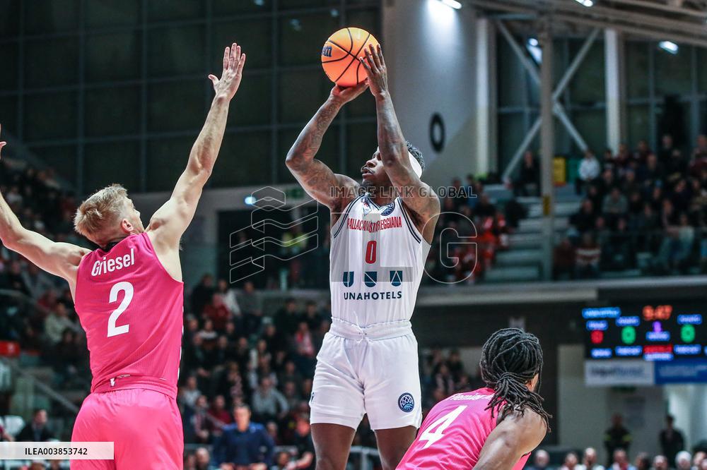 BASKET - Champions League - Pallacanestro Reggiana vs Telekom Baskets Bonn