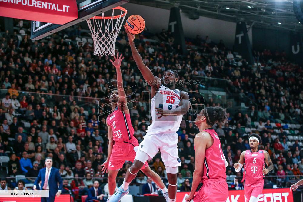 BASKET - Champions League - Pallacanestro Reggiana vs Telekom Baskets Bonn